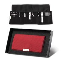 [BOCAS]【韩流明星推荐 • 秋成勋父女】个人用指甲护理套装AP-740（黑/红）（155*135*45mm）