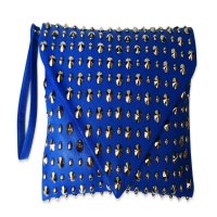 [DEMARRER]【韩流明星推荐 • 李宝英】三角形口手包（蓝 / 红 / 深蓝）长31cm，高20cm，宽3.5cm