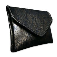 [DEMARRER]【韩流明星推荐 • 李宝英】蛇皮纹手包（金 / 深蓝）（长30cm，宽18cm）