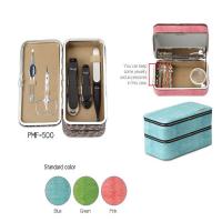 [BOCAS]【韩流明星推荐 • 秋成勋父女】女士指甲刀套装PMF-500（蓝/绿/分红/驼色豹纹/白色豹纹）（155*