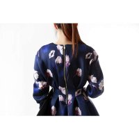 xico,moca onepiece,2015新品，印花连衣裙，均码 P15031815471