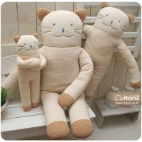 [Hanz]【成品】有机小猫Honey（小号）娃娃35cm, 50cm, 70cm