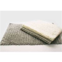 [REGAL]棉布条纹浴室地毯45X65cm