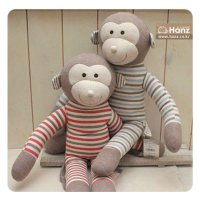 [Hanz]手工制作（M）有机小猴娃娃50cm