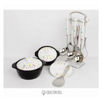 [GOLDERN BELL]泡沫系列温暖轻松厨房用品＋厨房用具套装