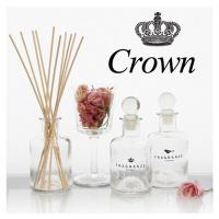 [AROMACO]皇冠空瓶 木棒（10支）套盒空瓶一个6.7cmX12cm. 木棒10支26cm