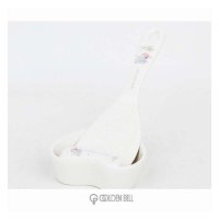[GOLDERN BELL]冰淇淋系列冰淇淋系列可爱饭勺饭勺托套装饭勺： 74*207mm 饭勺托：107*110*4