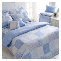 [PARK HONG GEUN]蓝色太阳系列 棉莫代尔配垫子床罩五件套1.5m