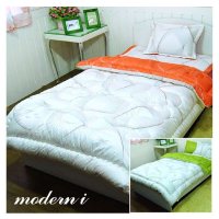 [MODERN.I][MODERN.I]回音图案薄棉衬垫套装三件套