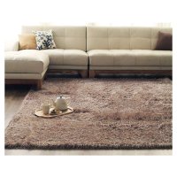[Hanil Carpet]棕色毛绒地毯150*200cm
