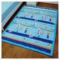 [MODERN.I]嘻哈板绗缝地毯160cm×205cm