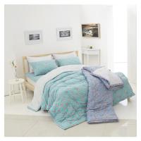 [IRIS]青色樱桃碎花三件套200*220cm+155*210cm+50*70cm