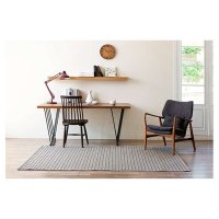 [Hanil Carpet]格蕾丝灰色现代地毯80X150cm