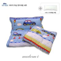 [MODERN.I]可爱汽车图案幼儿充棉被子床盖枕套枕芯四件套