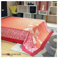 [IRIS]爱丽思IRIS大卫弗森格david fussenegger珊瑚色拼接毛毯爱丽思IRIS大卫弗森格david