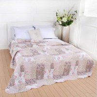 [IRIS]爱丽思IRIScomo水洗蚕丝被粉色碎花200*230蚕丝被200*230