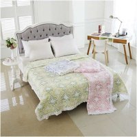 [PARK HONG GEUN]Clover60支丝光棉水洗绗线被子Q200cm*230cm