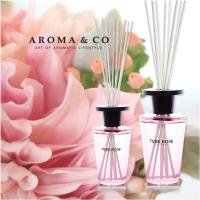 [AROMACO]HOME藤条香薰150ml- 玫瑰香(粉色)