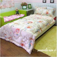 [MODERN.I]女孩的一天精品薄棉被子床垫套枕套三件套