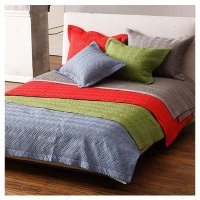 [Crispy BAA BAA]古典浪漫羊毛水洗优惠组合套装220*240cm,:50*70cm