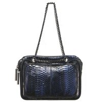 [rosa.K]街拍时尚金属蛇皮迷你包25cm*18cm*8cm