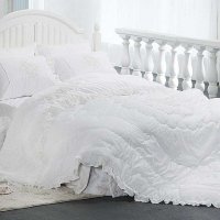 [IRIS]未婚夫妻纯白柔软床垫套115cm x 205cm