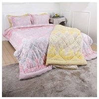 [IRIS]粉色超细纤维垫子(115 cm x 210 cm)