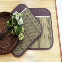 [Hanil Carpet]人造材质蓝色1+1 坐垫43×43