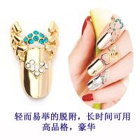 [AVUNA]金属镂空翅膀指甲贴M