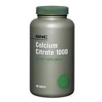[健安喜]GNC_维他命&钙1000&镁营养补充剂90粒