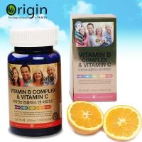 [origin]加拿大产 维生素B和维生素C营养补充剂90粒