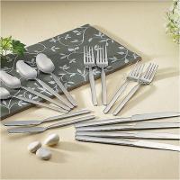 [Sammi]白色不锈钢Ultra极品骨瓷厨房餐饮用具刀叉勺套装