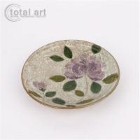 [total art]御膳桌-雕刻云彩花圆盘（小）185mm x 35mm