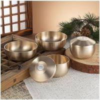 [Sammi]黄铜龟[三美工坊]传统餐器套装6P套装四件