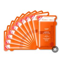 丽得姿 美蒂优氨基酸提拉紧致营养滋润面膜10片 韩国直邮