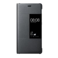 华为P9plus 5.5寸原装翻盖式手机壳/手机套 P9plus休眠保护套 智能视窗保护壳 P9+手机壳 华为p9皮套