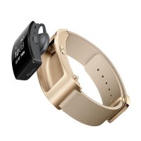 华为B3智能手环 手表 运动手环 B3耳塞式蓝牙耳机 华为可通话智能穿戴设备 计步器 商务版浅沙棕