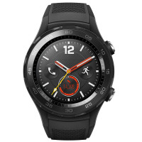 华为智能手表WATCH2 4G版男士蓝牙通话手表 单独sim卡 运动防水心率穿戴手环 4G版[碳晶黑]LEO-DLXX