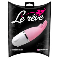 迷梦(pipedream)女用震动三速兔子挑逗棒 AV棒 跳蛋刺激按摩棒 夫妻成人用品情趣玩具