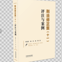 刑法修正案(十一)评注与案例 时延安、 陈冉、敖博 法制出版社