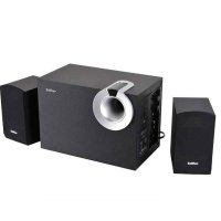 漫步者（EDIFIER） R206P U盘播放 2.1声道 多媒体音箱 音响 电脑音箱 黑色 木质