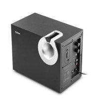 漫步者（EDIFIER） R206P U盘播放 2.1声道 多媒体音箱 音响 电脑音箱 黑色 木质