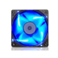 先马(SAMA) 游戏风暴(12CM) 12厘米彩色LED灯光 机箱散热风扇（蓝色）