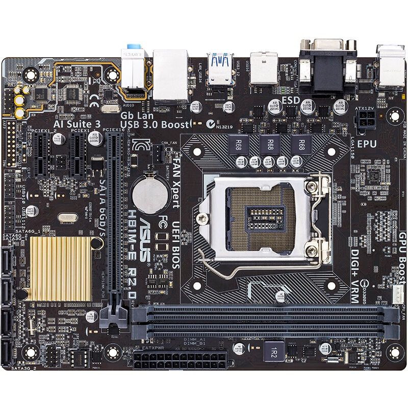 华硕（ASUS）H81M-E R2.0 主板 （Intel H81/LGA 1150）