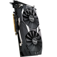 华硕（ASUS） DUAL-RX580-O8G OC版电竞游戏独立显卡