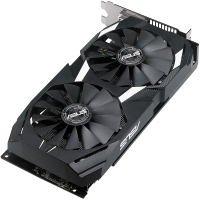 华硕（ASUS） DUAL-RX580-O8G OC版电竞游戏独立显卡