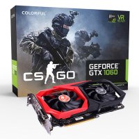 七彩虹（Colorful） 战斧GTX1060 吃鸡台式电脑游戏显卡 飚RX580 GTX1060 3G 显存