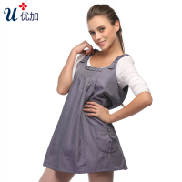 优加 防辐射服孕妇装银纤维防辐射马甲四季通用韩版孕妇防辐射衣服加大码yj1505