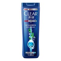 清扬男士活力去屑洗发露活力运动薄荷控油去油洗发水400ml
