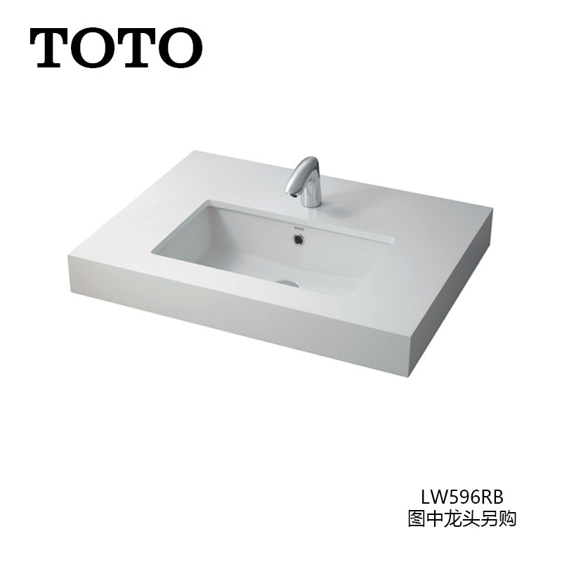 东陶 Toto 洗面盆toto卫浴一体成型陶瓷嵌入式台下盆洗脸盆台盆洗手盆lw596rb 价格图片品牌报价 苏宁易购toto宏峦家居专营店